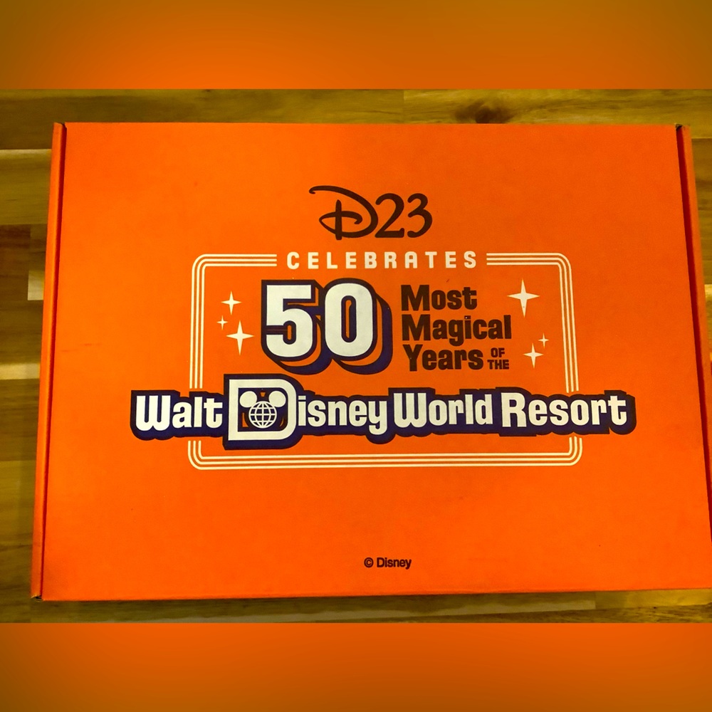 D23 Gold Member Exclusive Pin Set Disney 50th Anniversary